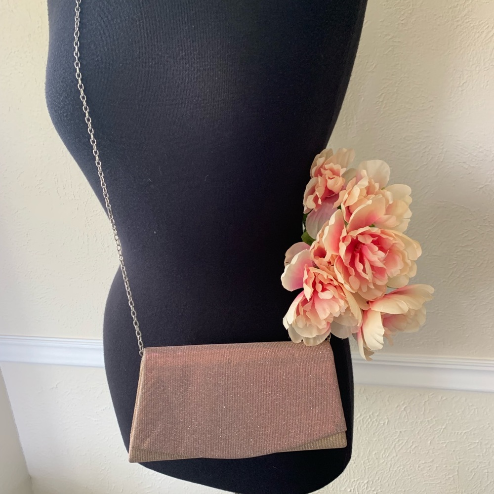 Blush Sparkle Evening Bag